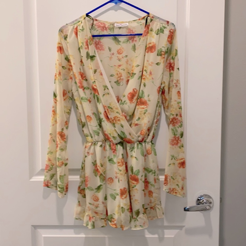 Dainty Hooligan Long Sleeve Romper